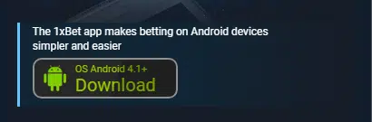 mobile app android 1XBet