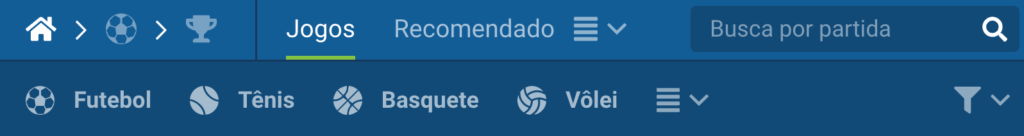 1xbet tipos apostas esportivas