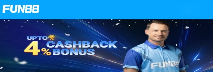 Fun88 Promotions Fun88 Cashback Bonus